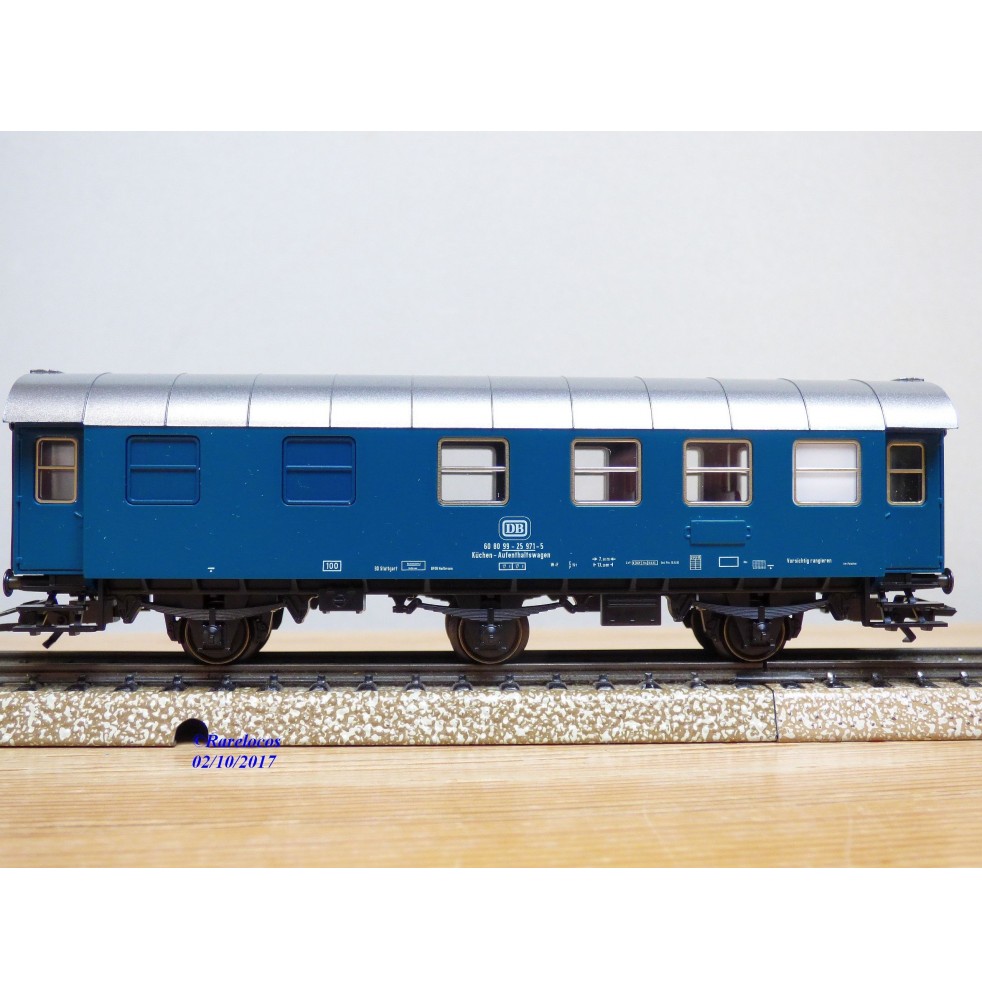 MÄRKLIN 43171, voiture de service ( Bahndienstwagen ) à 3 essieux  ( Umbauwagen ) type AB3yge 756   DB   neuf   BO