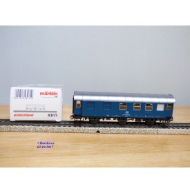 MÄRKLIN 43171, voiture de service ( Bahndienstwagen ) à 3 essieux  ( Umbauwagen ) type AB3yge 756   DB   neuf   BO