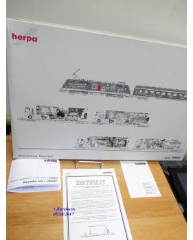 Märklin / Herpa 151603 / 26528, rare  coffret  Weihnachtszug " Santa Claus "  neuf   BO 