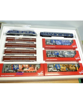 Märklin / Herpa 151603 / 26528, rare  coffret  Weihnachtszug " Santa Claus "  neuf   BO 