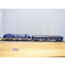 Märklin / Herpa 151603 / 26528, rare  coffret  Weihnachtszug " Santa Claus "  neuf   BO 