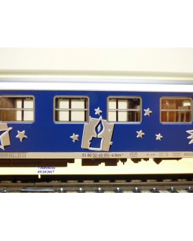 Märklin / Herpa 151603 / 26528, rare  coffret  Weihnachtszug " Santa Claus "  neuf   BO 