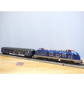 Märklin / Herpa 151603 / 26528, rare  coffret  Weihnachtszug " Santa Claus "  neuf   BO 