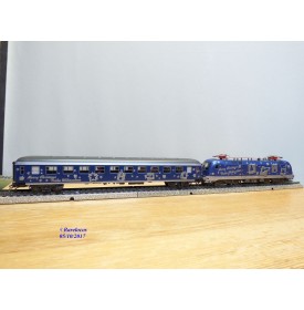 Märklin / Herpa 151603 / 26528, rare  coffret  Weihnachtszug " Santa Claus "  neuf   BO 