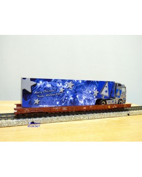Märklin / Herpa 151603 / 26528, rare  coffret  Weihnachtszug " Santa Claus "  neuf   BO 
