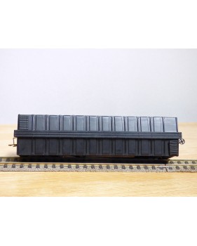 TENSHODO ???, wagon à claire voies pour transport de bétail ( stock car ) des chemins de fer américains  neuf   BO