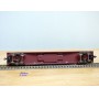 ENDO ( TER ) ????, wagon plat à bogies porte conteneurs chargé de 3 conteneurs  JNR   BO 