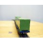 ENDO ( TER ) ????, wagon plat à bogies porte conteneurs N° 19720 chargé de 3 conteneurs  JNR   BO 