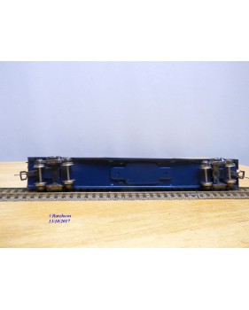 ENDO ( TER ) ????, wagon plat à bogies porte conteneurs N° 19720 chargé de 3 conteneurs  JNR   BO 