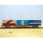 TOMIX   350000, wagon porte conteneurs chargé de 3 conteneurs de 20'  JNR  neuf  BO