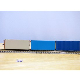 TOMIX   350000, wagon porte conteneurs chargé de 3 conteneurs de 20'  JNR  neuf  BO