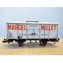 ETS  486, wagon réfrigérant  MARCEL MILLET   SNCF  neuf  BO