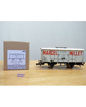 ETS  486, wagon réfrigérant  MARCEL MILLET   SNCF  neuf  BO
