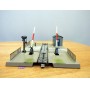 Märklin 457, passage à niveau mécanique avec feu rouge  BO