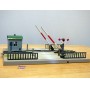Märklin 457, passage à niveau mécanique avec feu rouge  BO