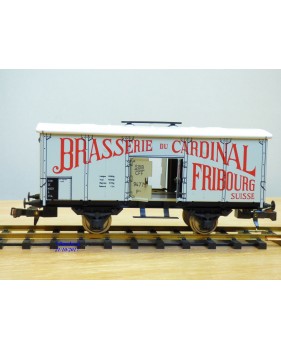 ETS  443, wagon réfrigérant type P  Brasserie du Cardinal  SBB neuf  BO