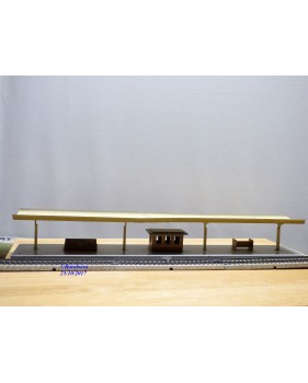 MÄRKLIN ancien 423,  quai de gare tout métal 