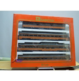 RIVAROSSI "véro" 6966 set A, coffret 4 voitures smooth side Milwaukee      BO