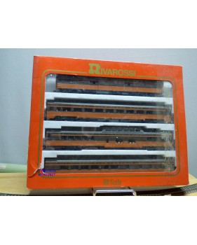 RIVAROSSI "véro" 6966 set A, coffret 4 voitures smooth side Milwaukee      BO