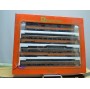 RIVAROSSI "véro" 6966 set A, coffret 4 voitures smooth side Milwaukee      BO