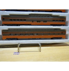 RIVAROSSI "véro" 6966 set A, coffret 4 voitures smooth side Milwaukee      BO