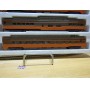 RIVAROSSI "véro" 6966 set A, coffret 4 voitures smooth side Milwaukee      BO