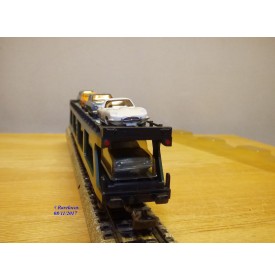 Märklin métal 4617 Wagon surbaissé EVS DB BO