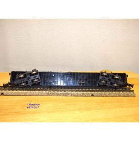 Märklin métal 4617 Wagon surbaissé EVS DB BO