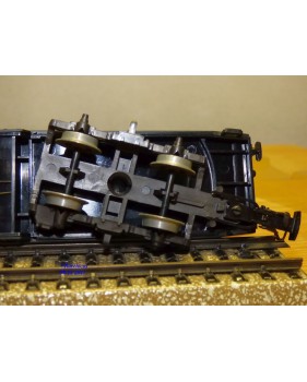 Märklin métal 4617 Wagon surbaissé EVS DB BO