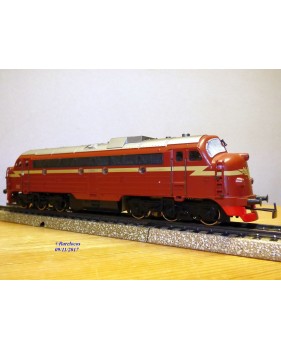 MÄRKLIN  3143, locomotive diesel A1A A1A  "Nohab" série Di3  N°: 3.605   NSB    BO 