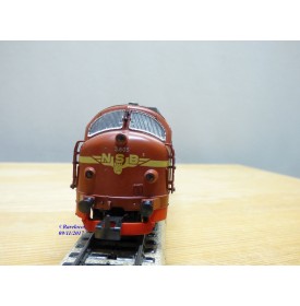MÄRKLIN  3143, locomotive diesel A1A A1A  "Nohab" série Di3  N°: 3.605   NSB    BO 