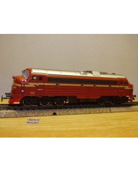 MÄRKLIN  3143, locomotive diesel A1A A1A  "Nohab" série Di3  N°: 3.605   NSB    BO 