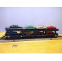 Märklin métal 4617 Wagon surbaissé EVS DB BO