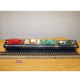 Märklin métal 4617 Wagon surbaissé EVS DB BO