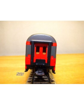 Märklin 4032 voiture grandes lignes A4ümg à feux de fin de convoi 1 Kl. DB BO