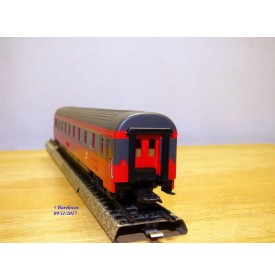 Märklin 4032 voiture grandes lignes A4ümg à feux de fin de convoi 1 Kl. DB BO
