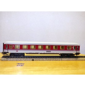 Märklin 4032 voiture grandes lignes A4ümg à feux de fin de convoi 1 Kl. DB BO
