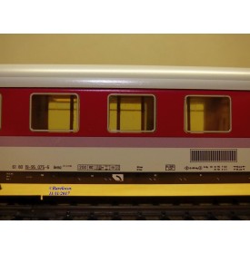 Märklin 4032 voiture grandes lignes A4ümg à feux de fin de convoi 1 Kl. DB BO