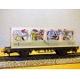 Märklin  44262,  wagon plat porte conteneur  Geburtstagwagen 1997   neuf   BO