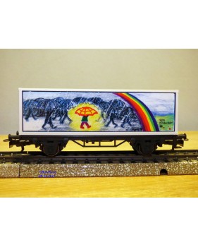 Märklin 48944 wagons plats type Bt 10 conteneurs à bière Königsbacher DB BO