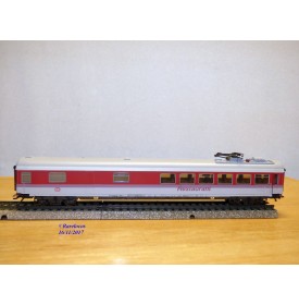Märklin 4284, voiture  restaurant  à pantographe type WRümh 135  DB   neuf    BO