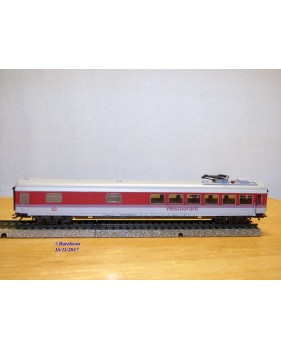 Märklin 4284, voiture  restaurant  à pantographe type WRümh 135  DB   neuf    BO