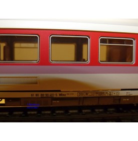 Märklin 4032 voiture grandes lignes A4ümg à feux de fin de convoi 1 Kl. DB BO