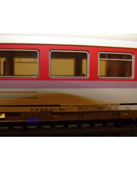 Märklin 4032 voiture grandes lignes A4ümg à feux de fin de convoi 1 Kl. DB BO