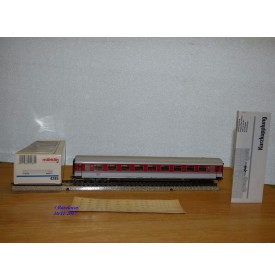 Märklin 4032 voiture grandes lignes A4ümg à feux de fin de convoi 1 Kl. DB BO