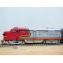 FLEISCHMANN 1341/2 S-2,  couplage locos diesel ALCO FA1 A+A   SANTA FE  neuf  BO 