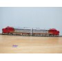 FLEISCHMANN 1341/2 S-2,  couplage locos diesel ALCO FA1 A+A   SANTA FE  neuf  BO 