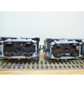 FLEISCHMANN 1341/2 S-2,  couplage locos diesel ALCO FA1 A+A   SANTA FE  neuf  BO 