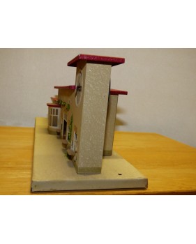 KIBRI ancien 0/52/61, gare avec horloge 