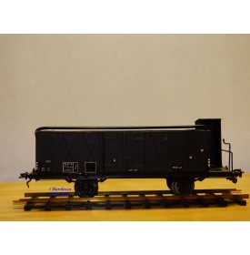 BLZ / GMP ???, wagon tombereau à guérite   à  2 essieux  SNCF  
